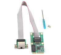 Rordigo Carte Ethernet Mini PCIe 2,5 G Adaptateur Réseau RJ45 Kit Adaptateur Réseau Gigabit Carte Contrôleur Mini Pci-E 2500 Mbps RJ45 LAN