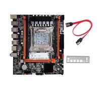 Rordigo Carte Mère de Bureau X99H LGA2011-V3, Chipset B85, Supportant la DDR3X4 ECC, avec Emplacement de Mémoire Serveur, M.2 NVME, PCI-E 3.0 X16, SATA3.0 pour Pièces de PC