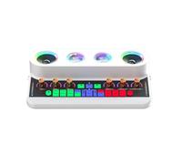 Rordigo Carte Son Audio Professionnelle S20 avec Module de Son Personnalisé Carte de Musique Interface Audio Externe pour Carte Son en Direct Facile à Utiliser,A