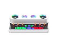 Rordigo Carte Son Audio Professionnelle S20 avec Module de Son Personnalisé Carte de Musique Interface Audio Externe pour Carte Son en Direct Facile à Utiliser, C