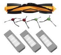 Rordigo Pièces de rechange pour aspirateur robot Deebot OZMO 920/950/T5/T8/T8/N8 Pro+ Brosses filtrantes HEPA