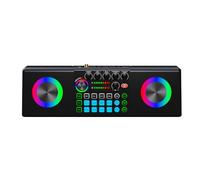 Rordigo S169 Haut-parleur karaoké, carte son multifonctionnelle, appareil à chanter, haut-parleur Bluetooth en direct