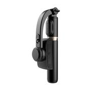 Roreta ¿ stabilisateur de cardan, perche à Selfie, trépied pliable sans fil avec obturateur Bluetooth, monopode pour IOS et Android, nouveauté 2023-Noir