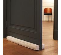 Rori Boudin de porte double 70 cm - Boudin de porte pour protection - Joint de bas de porte beige - Boudin de porte contre la traction et le bruit - Butoir carré - Différentes tailles