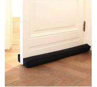 Rori boudin de porte double 70 cm - protection joint sol - noir - contre la traction et le bruit - butoir de porte carré