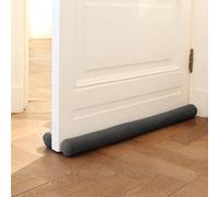 Rori Boudin de Porte Double 80 cm - Protection Contre la Traction et le Bruit - Joint de Bas de Porte Gris - Rond - Différentes