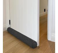 Rori Boudin de porte magnétique 90 cm - Teddy - Joint de porte gris - Boudin de porte contre la traction et le bruit - Boudin de porte rond - Différentes tailles et couleurs