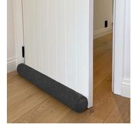 Rori boudin de porte magnétique pour portes, 90 cm - teddy gris - contre la traction et le bruit - boudin de porte rond