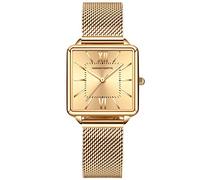 RORIOS Femme Montre Analogique Quartz Watches Acier Inoxydable Bracelet Étanche Minimaliste Montre Mode Montres pour Femmes Fille