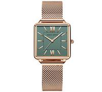 RORIOS Femme Montre Analogique Quartz Watches Acier Inoxydable Bracelet Étanche Minimaliste Montre Mode Montres pour Femmes Fille