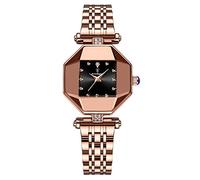 RORIOS Femme Montre Ladies Strass Montres Élégant Analogique à Quartz Montre Étanche Montre pour Filles Femmes