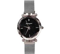 RORIOS Mode Femme Montres Étanche Ciel étoilé Dial Analogique Quartz Montre avec Bracelet en Acier Inoxydable Élégant Montre pour Femmes