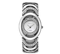 RORIOS Mode Femme Montres Simulé Diamant Cadran Bracelet Acier Inoxydable Ladies Watch Imperméable