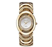 RORIOS Mode Femme Montres Simulé Diamant Cadran Bracelet Acier Inoxydable Ladies Watch Imperméable
