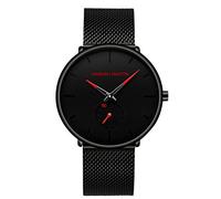 RORIOS Mode Homme Montres Quartz Analogique Sports Montre Très Mince Mesh Bracelet Acier Inoxydable Imperméable Minimaliste Montres