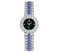RORIOS Mode Montre Femme Analogique Quartz Montre avec Bracelet en Diamant Montre Bracelet Imperméable pour Femmes Filles Montre Bling Bling