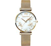 RORIOS Mode Montres Femmes Imperméable Quartz Analogique Montres Bracelet en Acier Inoxydable Affaires Montre pour Femme Fille