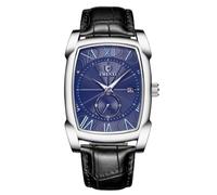 RORIOS Mode Montres Homme Quartz Analogique Montres Lumineuses Cadran Bande de Cuir Étanch Sports Montres pour Homme