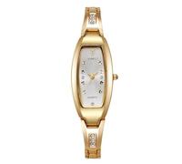 RORIOS Montre à Quartz Élégante pour Femme Montres Bracelet Chic avec Design Watch Robe - Idéale pour Les Soirées la Vie Quotidienne & en Tant Que Cadeau Blanc