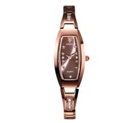 RORIOS Montre à Quartz Élégante pour Femme Montres Bracelet Chic avec Design Watch Robe - Idéale pour Les Soirées la Vie Quotidienne & en Tant Que Cadeau Or Rose