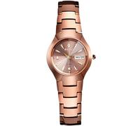 RORIOS Montre Bracelet Minimaliste de Couple Montre de Poignet pour Hommes Femmes Montres Affaires Analogique Quartz Montre 50m Étanche Acier Inoxydable Or Rose B