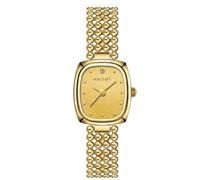 RORIOS Montre Carrée Mode Femmes Montres Bracelet en Ton Or avec Plusieurs Couleurs Watches Robe Élégante pour Quotidien & Soirée Or