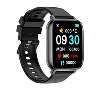 RORIOS Montre Connectée Femme Homme Montre Intelligente HD 1,77" Fitness, Sports, Montre GPS Noir
