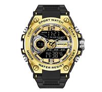 RORIOS Montre de Digital pour Homme Mode Montres Sport Montres Imperméable Militaire Montres Grand Cadran Numériques avec Alarme