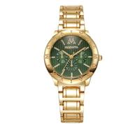 RORIOS Montre de Mode Élégante au Mouvement Quartz pour Femme avec Bracelet en Métal Montres Robe Stylée pour Le Quotidien & Les Soirées Or Vert