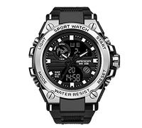 RORIOS Montre de Sport pour Homme Numériques Montres Imperméable Digital Militaire Montres avec Alarme Mode Grand Cadran Montres