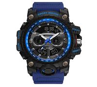 RORIOS Montre de Sport pour Homme Montres Militaire Numériques Grand Cadran Imperméable Montres avec Alarme