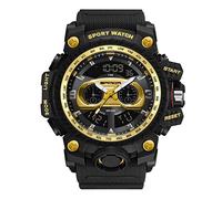RORIOS Montre de Sport pour Homme Montres Militaire Numériques Grand Cadran Imperméable Montres avec Alarme