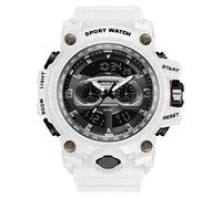 RORIOS Montre de Sport pour Homme Montres Militaire Numériques Grand Cadran Imperméable Montres avec Alarme