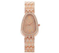 RORIOS Montre Femme Strass Etanche Quartz Bracelet Montres Mode pour Quotidien & Fête Or Rose