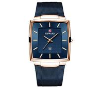RORIOS Montre Homme Affaires Montre-Bracelet avec Acier Inoxydable Bande de Maille Analogique Mode Analogique Quartz Montre Cadran Minimaliste Ultra-Fin Montre pour Homme