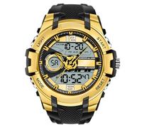 RORIOS Montre Homme Digital Quartz Montre Imperméable Militaire Montre de Sports Multifonction Montres avec Alarme Chronographe Casual Montre pour Homme