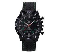 RORIOS Montre Sport Homme Élégante Montres Analogique avec Bracelet Perforé Respirant Watch Décontractée Multicolore Vert