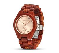 RORIOS Montres en Bois Unisexe Montres Analogique Quartz Montre avec Bracelet en Bois Couple Montres Naturel Montre en Bois pour Hommes et Femmes