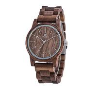 RORIOS Montres Hommes en Bois Super Light Quartz Montre en Bois Naturel Montres Mode Hommes Bracelet