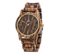 RORIOS Montres Hommes en Bois Super Light Quartz Montre en Bois Naturel Montres Mode Hommes Bracelet
