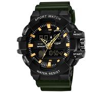 RORIOS Numériques Montres Militaire de Sports de Garçons LED Grand Visage électronique Poignet Montres avec L'alarme Minuterie Montres Homme
