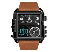 RORIOS Sport Montre Homme Montre Quartz Numérique avec Alarme Montres Lumineuses Multifonction Électronique Montre pour Homme Garçon