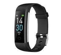 RORIOS Sports Smart Bracelet pour Hommes Femmes Tracker D’activité Band IP68 Étanche 16 Modes Sportifs Fitness Connectée Montre Noir