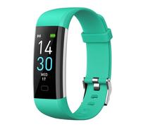 RORIOS Sports Smart Bracelet pour Hommes Femmes Tracker D’activité Band IP68 Étanche 16 Modes Sportifs Fitness Connectée Montre Vert Gazon
