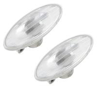 RORLL Pour Nissan Pour Cube Pour Juke Pour Leaf Pour Note Pour Micra Pour X-Trail Pour March Pour Qashqai Indicateur De Clignotant Latéral Clignotant Supplémentaire(2 pcs)