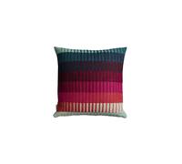 Roros Tweed Coussin Asmund Gradient - rouge-turquoise