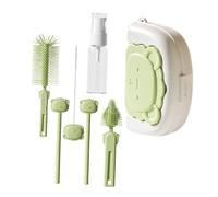 RORPOIR 1 Ensembles Goupillon Applicateur De Tasse à Mesurer Modèle Rétro Accessoires Éponge Fourniture De La Tige De Nettoyage Décalcomanies De Porte De Fleurs Mini- Light Green Tep