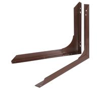 RORPOIR 1 Paire De Supports d'angle en Métal pour Sanctuaire Support D'Autel Support De Rangement De Support D'Étagère Décoratif Support D'Armoire Étagère Montée sur