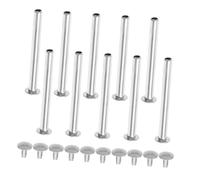 RORPOIR 10 Ensembles Écrou De Rivet Pour Arbre Éventail Capuchon De Rivet Pour Vis De Borne De Fixation Kit De Réparation Pour Éventails Pliables Fixations Pour Arbre De Ventilateur
