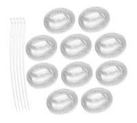 RORPOIR 10 Pièces filtrant pour lave-linge inoxlm grillage fin pièges à charpie pour machine à laver machine à laver anti-peluches haut à linge bas -arrosage ramasse-peluches